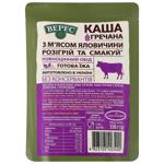 Каша Верес гречана з м'ясом яловичини 350г