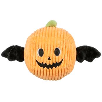 Trixie Halloween Гарбуз іграшка для собак 10 см - помаранчевий - купить, цены на MasterZoo - фото 1