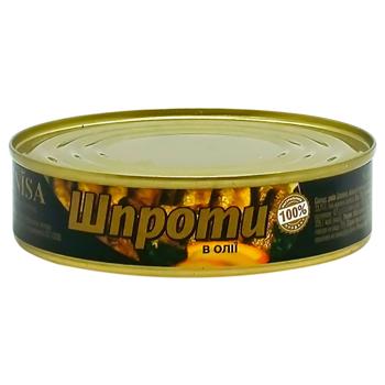 Venisa Sprats in Oil 150g - buy, prices for Chudo Market - photo 1