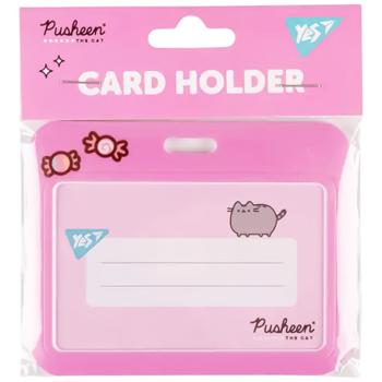 Бейдж Yes Pusheen горизонтальный