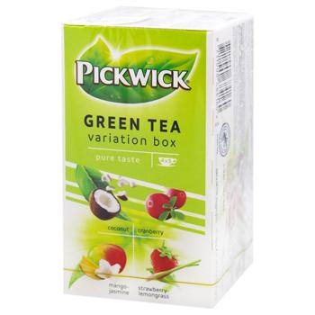 Pickwick Variation Box Green and Herbal Tea with Fruit Pieces 1.5g*20pcs