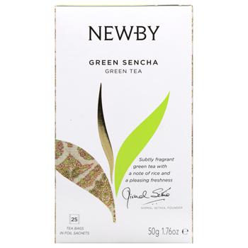 Чай зелений Newby Green Sencha 2г*25шт - купити, ціни на - фото 3