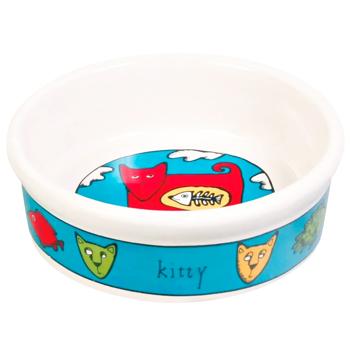 Миска керамічна Trixie 200мл/12см в асортименті - купити, ціни на MasterZoo - фото 4