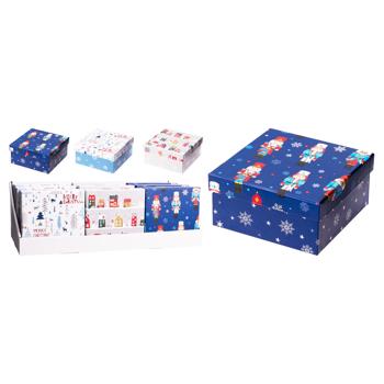 Gift Box 14.5x14.5x7cm in assortment - buy, prices for METRO - photo 1