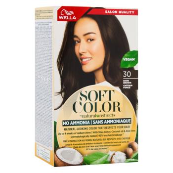 Wella Soft Color Dark Brown Hair Dye 30 - buy, prices for MegaMarket - photo 3