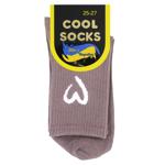 Носки женские Cool Socks Сердечко высокие р.25-27 капучино