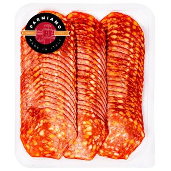Колбаса Parmiamo Салями Пикантная сыровяленая нарезка 250г - купить, цены на METRO - фото 3