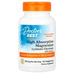 Магний 100% хелатный лизинат-глицинат, High Absorption Magnesium, Lysinate Glycinate 100% Chelated, 