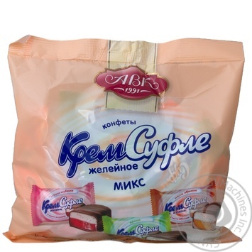 Candy Avk Cream souffle 400g polyethylene packaging Ukraine