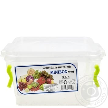 Minibox №1 Food container 0.4l - buy, prices for COSMOS - photo 1