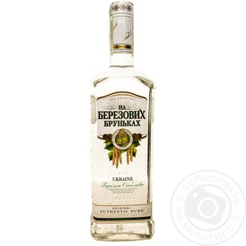 vodka syuz-victan na berezovykh brunkakh 40% 700ml glass bottle Ukraine - buy, prices for - photo 1