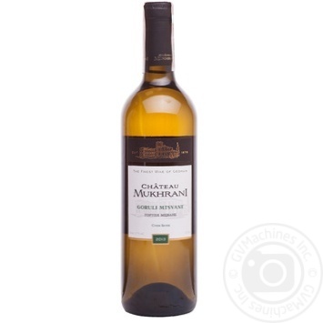 Вино Chateau Mukhrani Горулі Мцване біле сухе 0.75л х6 купить, цены на МегаМаркет - фото 1