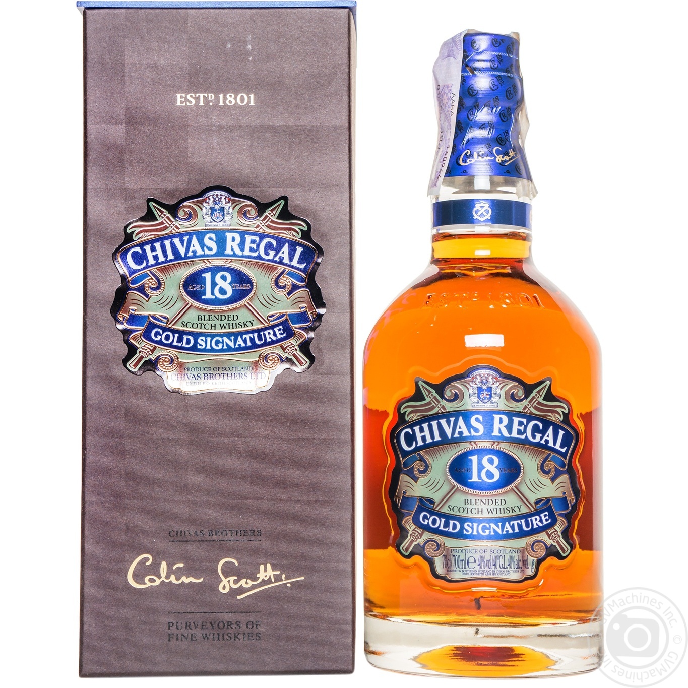 Chivas Regal Gold Signature Blended Scotch Wiskey → Drinks