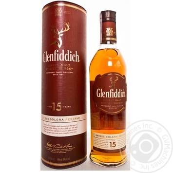 Glenfiddich Single Malt Scotch Whisky 0.7l - buy, prices for MegaMarket - photo 1