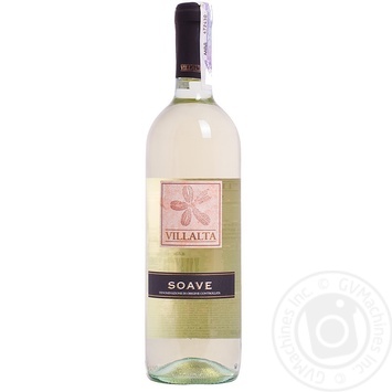 Вино Villalta Soave біле сухе 0.7л х6 купить, цены на МегаМаркет - фото 1