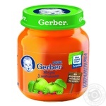Gerber for babies apple and rosehip fruit puree 130g
