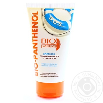 Крем S.O.S. Bio Panthenol від сонячних опіків 150м купити, ціни на МегаМаркет - фото 1