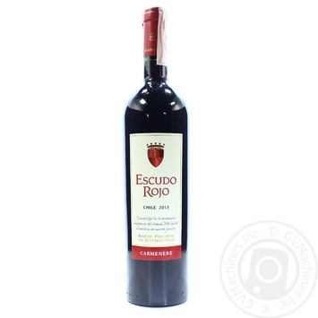Вино Rothschild Escudo Rojo Carmenerre червоне сухе 0.75л х6 купить, цены на МегаМаркет - фото 1