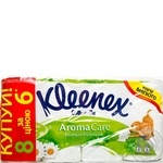 Туалетний папір Kleenex Aroma Care Ніжна ромашка 8шт