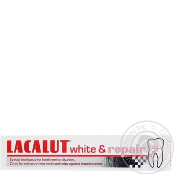 Зубная паста Lacalut White & Repair 75мл купить, цены на МегаМаркет - фото 5