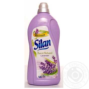 Кондиционер для белья Silan Pure & Natural с ароматом лаванды 1,8л купить, цены на МегаМаркет - фото 1