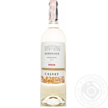 Wine white semisweet 11% 750ml - buy, prices for MegaMarket - photo 1
