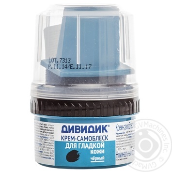 cream-gloss dividik black for shoes 55ml - buy, prices for - photo 1