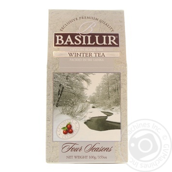 Чай Basilur чорний зимовий 100г купити, ціни на МегаМаркет - фото 4