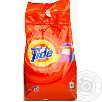 Пральний порошок Tide Color автомат 3000г купити, ціни на МегаМаркет - фото 1
