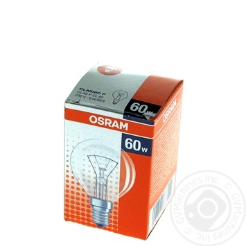 Лампа Osram Р розжарювання 60W CL 60 E14 x6 купить, цены на МегаМаркет - фото 3