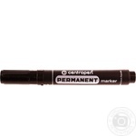 Маркер Permanent 2,5мм круглий чорний арт.8566 х10