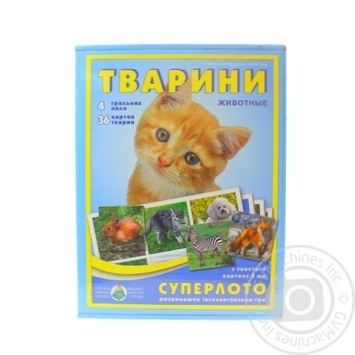 Игрушка Энергия Суперлото Животные - купить, цены на - фото 1