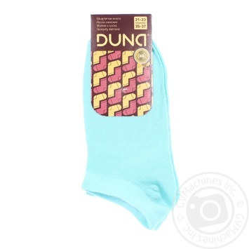 Duna 307 1000 Emerald Women's Socks Size 21-23