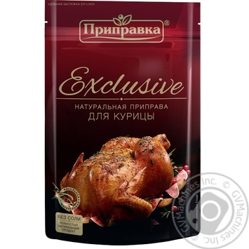 Приправа Приправка Эксклюзив для курицы без соли 50г купить, цены на МегаМаркет - фото 3