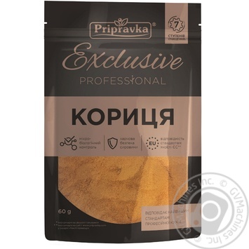 Pripravka Exclusive Professional ground cinnamon 60g - buy, prices for MegaMarket - photo 3