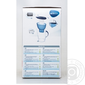 Фильтр для воды Brita Marella XL 3,5 л синий с картриджем Maxtra + - купить, цены на METRO - фото 2