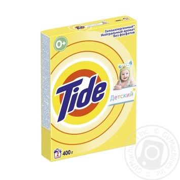 Стиральный порошок Tide Для чувствительной и детской кожи автомат 400г купить, цены на МегаМаркет - фото 2
