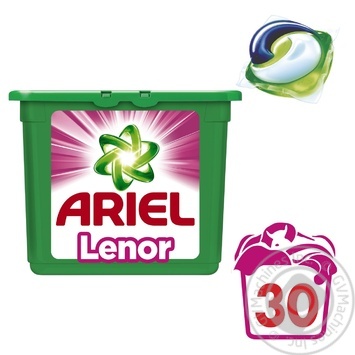Капсули Ariel PODS Touch of Lenor Fresh автомат 30шт купити, ціни на МегаМаркет - фото 3