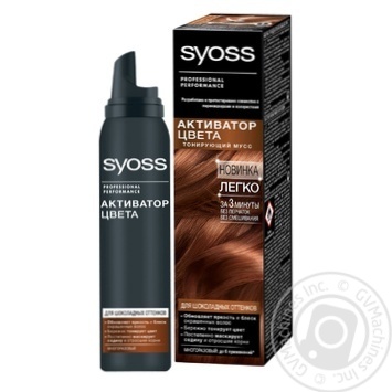 Mousse Syoss for toning hair 75ml - buy, prices for ULTRAMARKET - photo 2