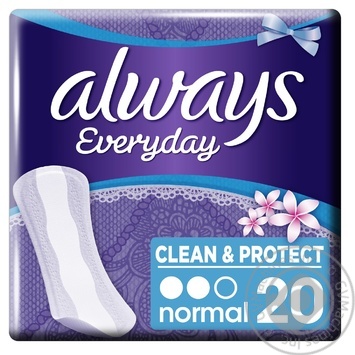 Ежедневные прокладки Always Deo Normal 20шт - купить, цены на NOVUS - фото 2