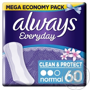 Liners AlwaysEvery day Normal Deo 60pcs - buy, prices for - photo 3