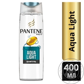 Pantene Pro-v Aqua Light For Thin Hair  Shampoo - buy, prices for MegaMarket - photo 2