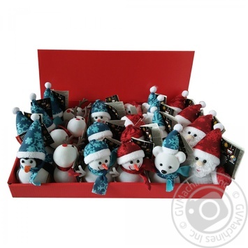 New Year's Figure with Illumination 10cm in assortment - buy, prices for - photo 2