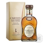 Whiskey Kardu single malt 40% 700ml in a box Scotland England