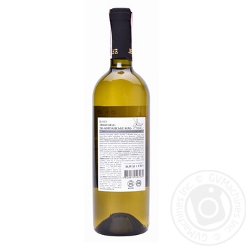 Wine Shabo white semisweet 12% 750ml glass bottle - buy, prices for MegaMarket - photo 3