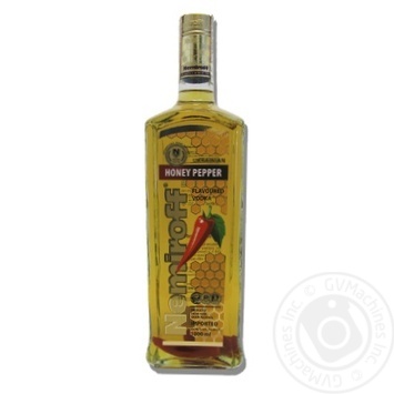 Vodka Nemiroff Ukrainian 40% 1000ml glass bottle - buy, prices for MegaMarket - photo 3