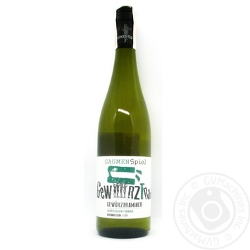 Wine gewurztraminer white semisweet 9-14% 750ml - buy, prices for MegaMarket - photo 1