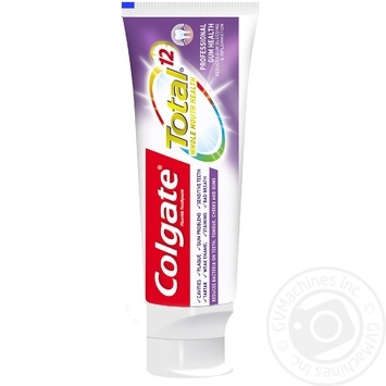 Зубная паста Colgate Total 12 Pro-Здоровье Десен 75 мл купить, цены на МегаМаркет - фото 2