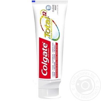 Паста зубна Colgate Total 12 Чиста м'ята 75мл купити, ціни на МегаМаркет - фото 3