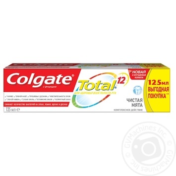 Паста зубная Colgate Чистая мята 125мл купить, цены на МегаМаркет - фото 2